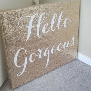 Glitter Canvas